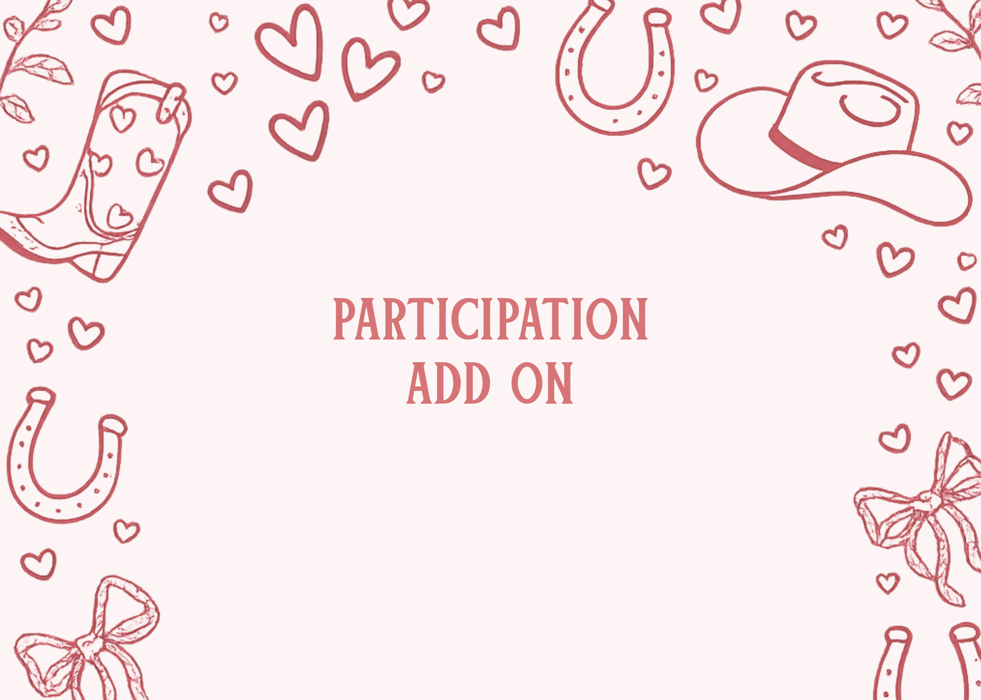 Valentine's Day Demo - Participating Ticket Add On