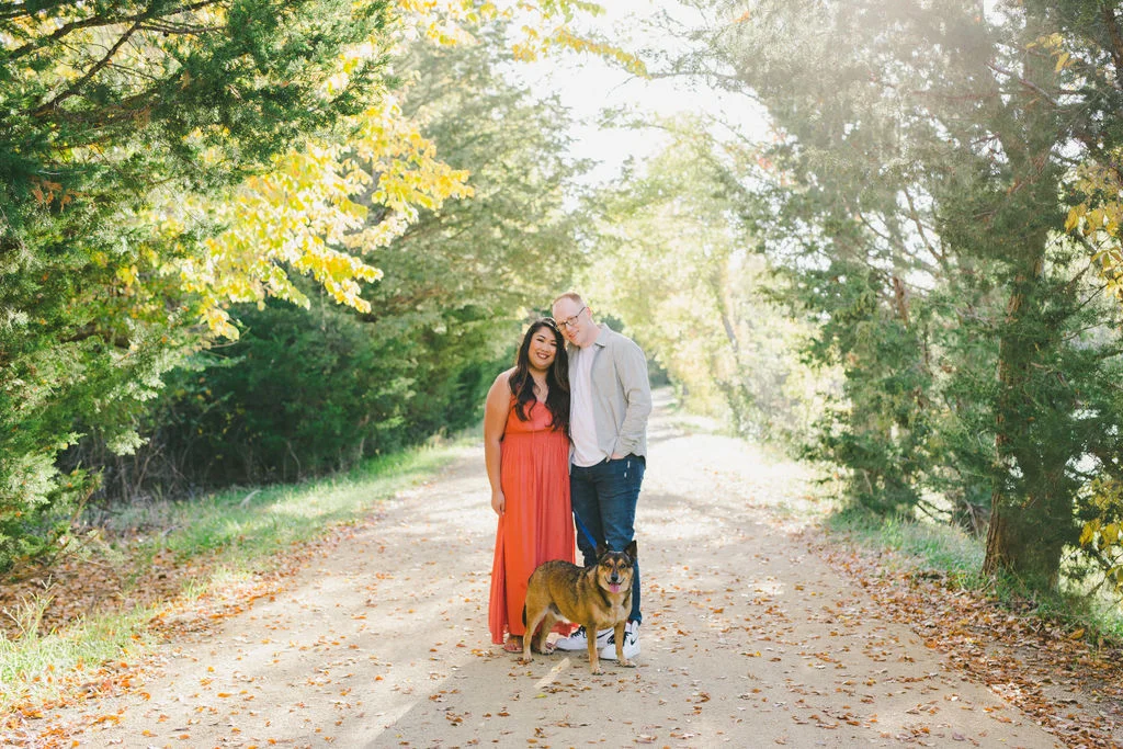 Manhattan Kansas Engagement Session Dog Session