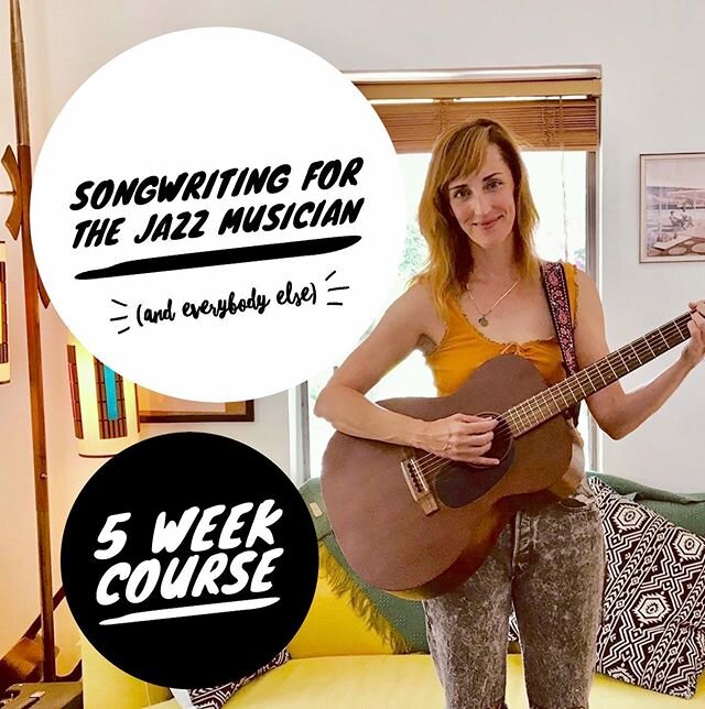 Over the past 10 weeks in quarantine land, nothing has brought me more joy than my teaching around SONGWRITING. If there was ever a time to use language and music to connect to and process our experience, it&rsquo;s now. 
This 5 week course will run 