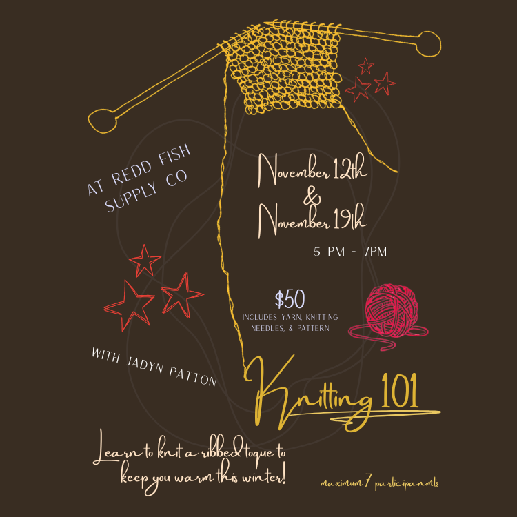 Knitting 101: Ribbed Toque Workshop @ RFSC- PART 2