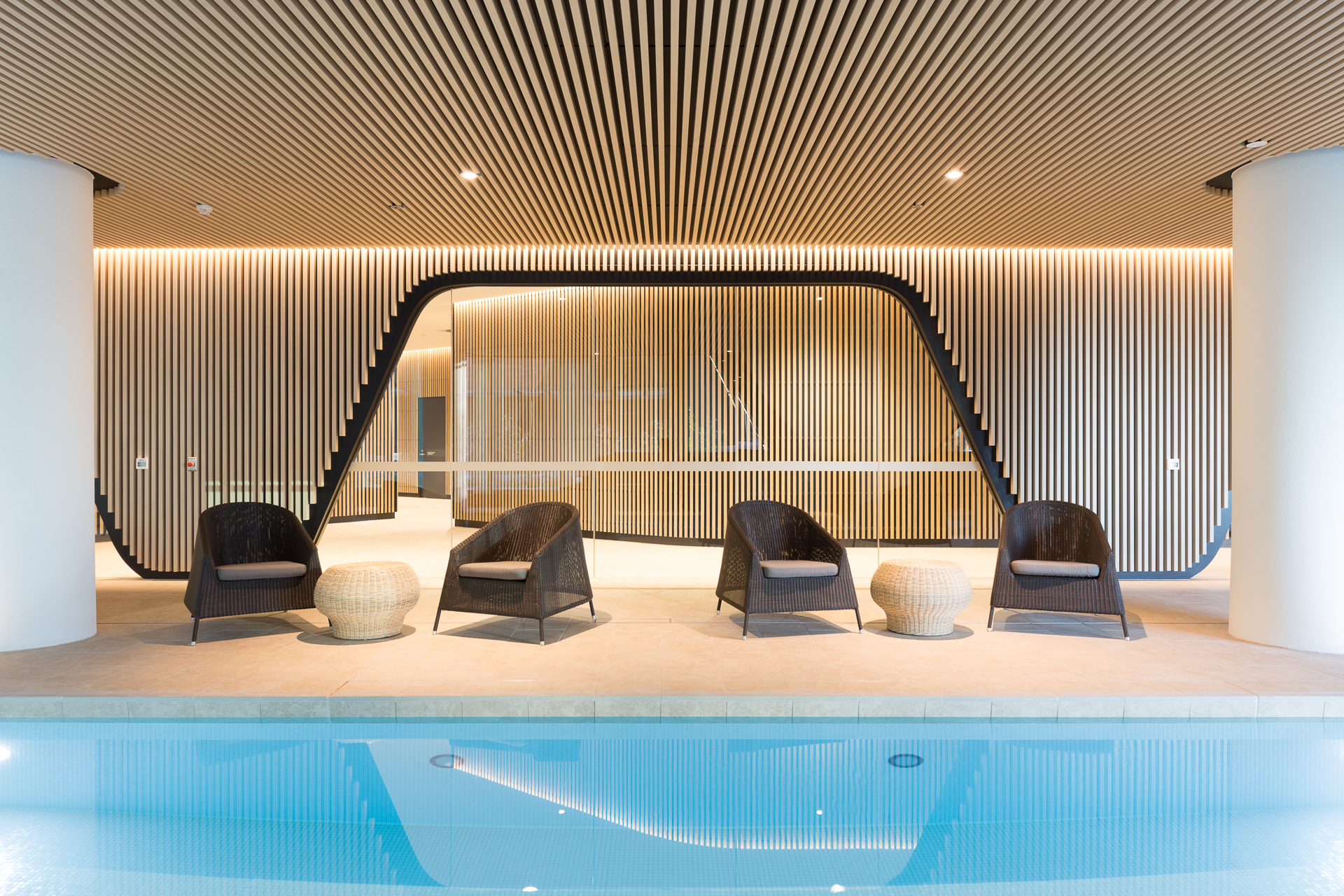 883 Collins St Multi-residential Pool Amenities - Melbourne VIC