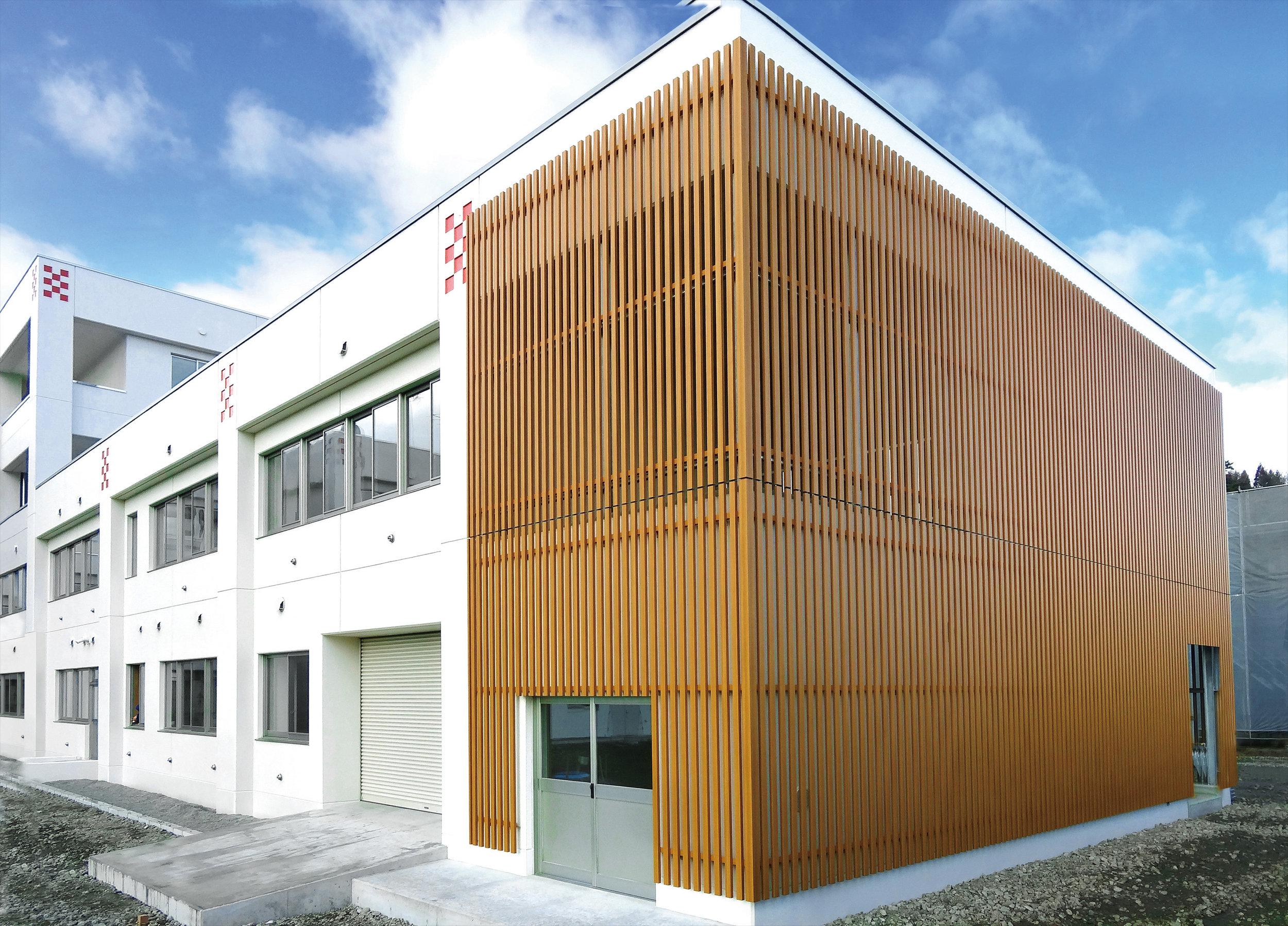  Commercial Offices - Japan Ever Art Wood® battens - Mizotsuki 30x60 