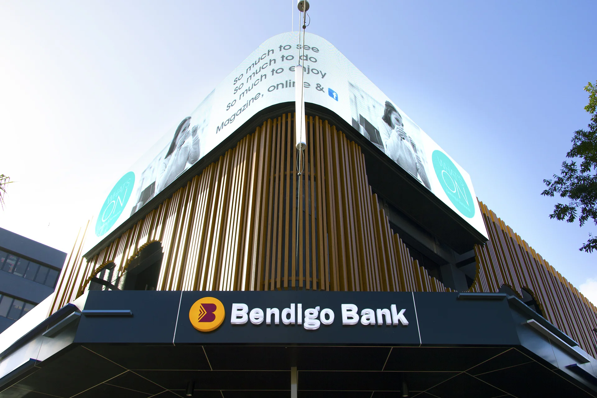 83 Moorabool St - Geelong, VIC Ever Art Wood® battens - Kabebari 30x50 custom painted & Mizotsuki concealed fix in Pain