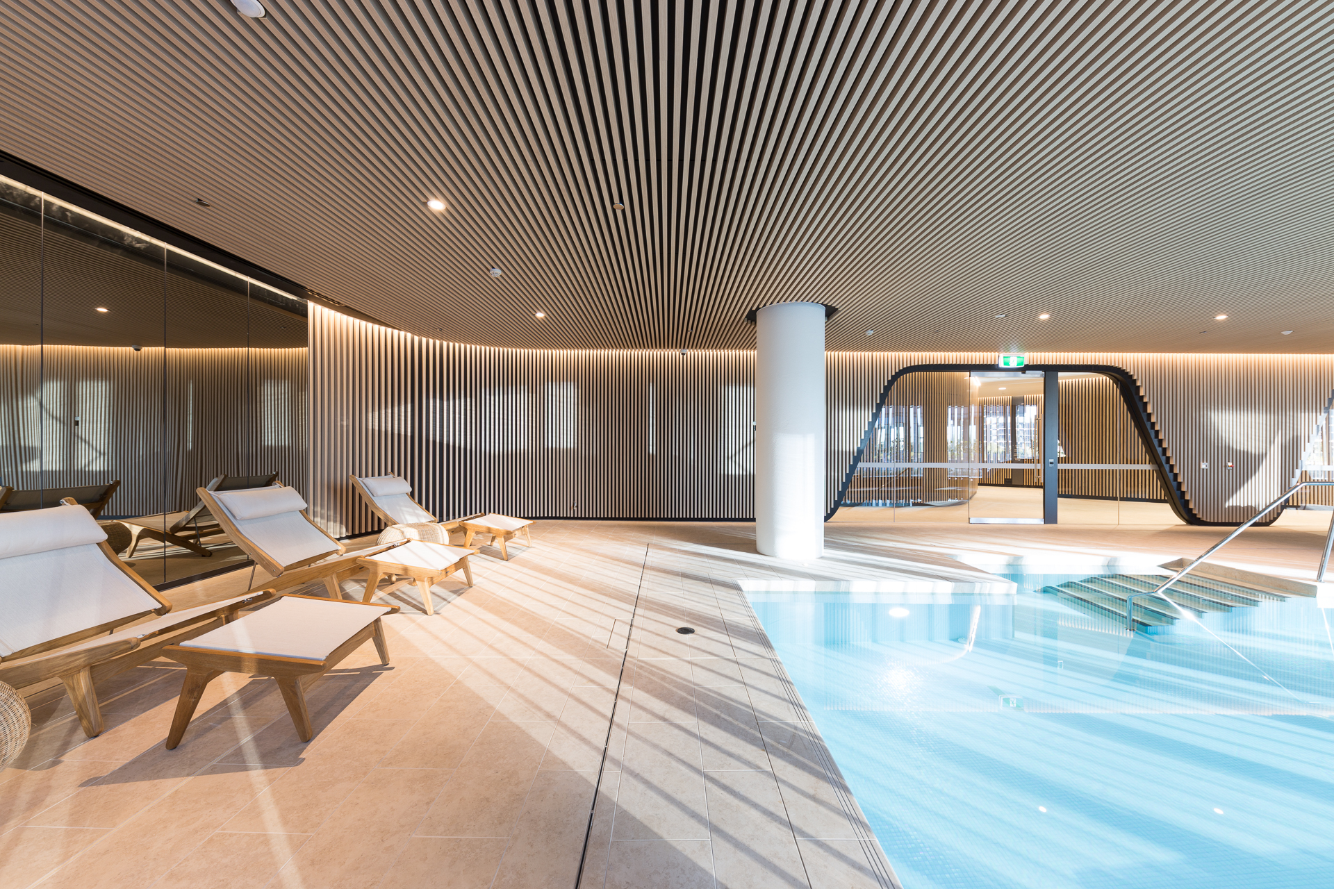 883 Collins St Multi-residential Pool Amenities - Melbourne VIC
