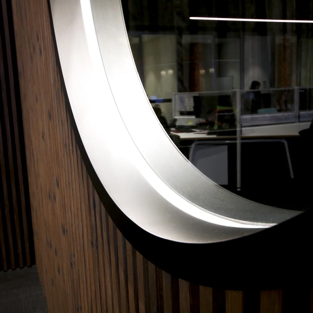 Boardroom Fitout - Richmond VIC Ever Art Wood® battens - Koshi 30x50mm standard hollow section in Nacyuraru