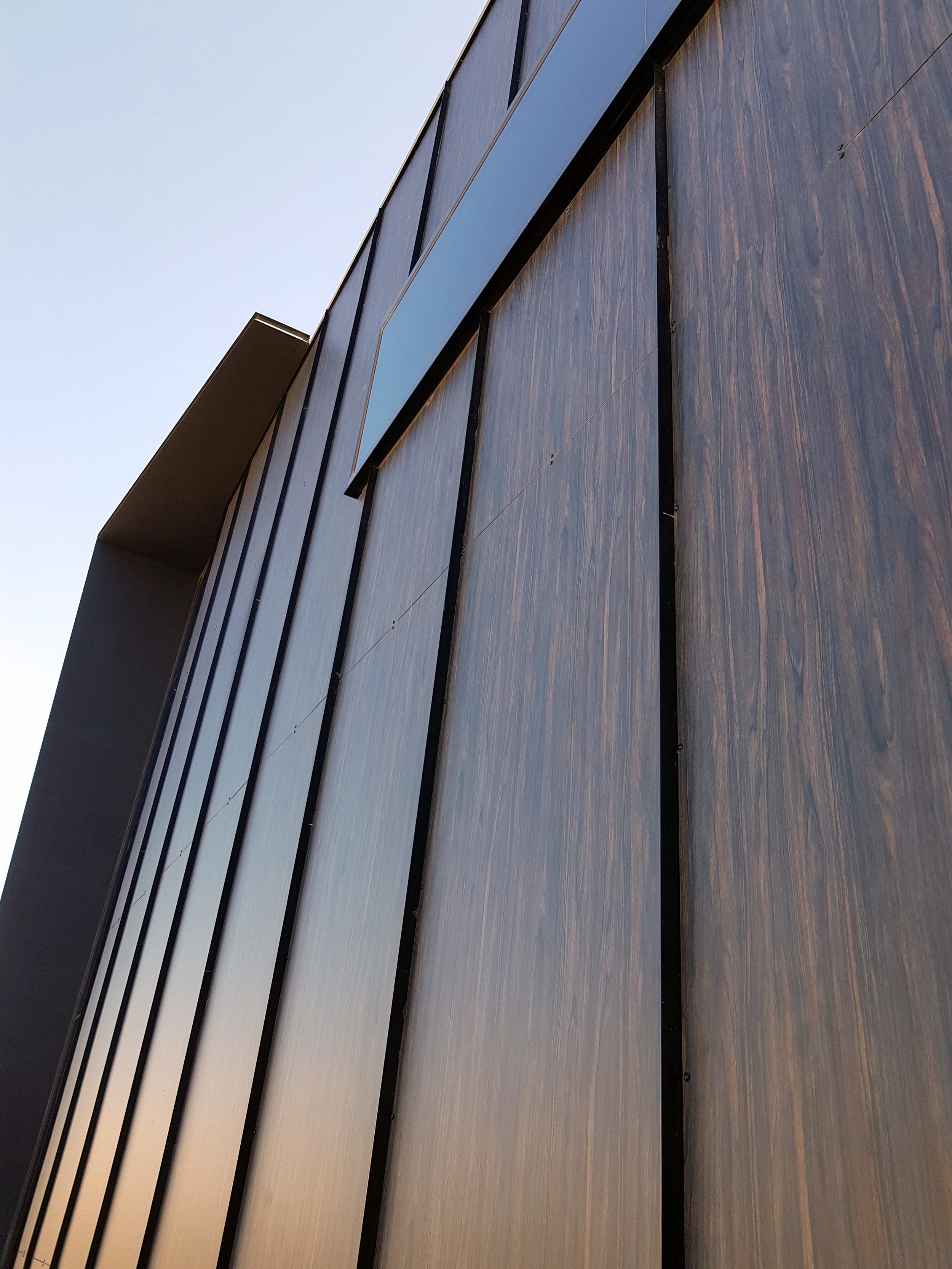  Industrial Office and Warehouse - Truganina VIC Ever Art Wood® panels - Mokuzai panel 2mm, 1000x2000 in Burrakku Eboni 