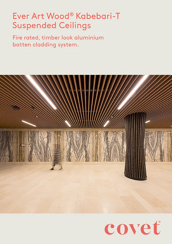 EAW Kabebari T Suspended Ceiling Detail Document