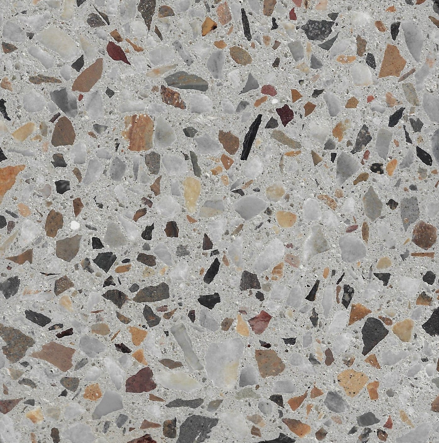 Ivory 10mm Crushed Stonefield & Koonunga Hill Grey Marble