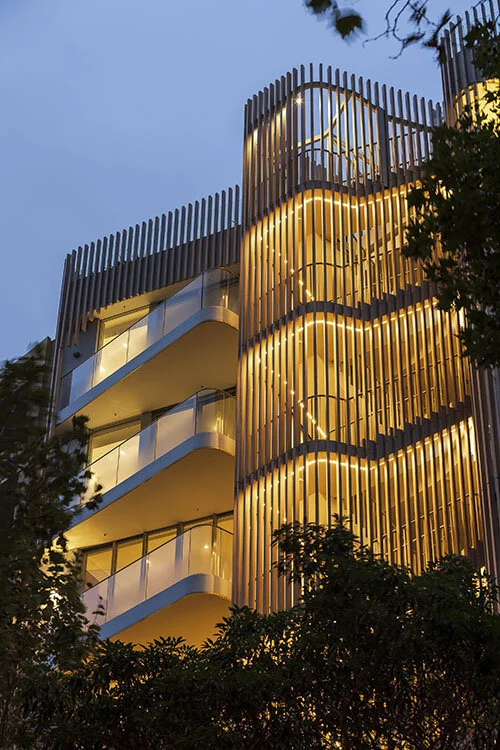 Signature Battens Encase a Residential Tower of the Highest Calibre | Covet