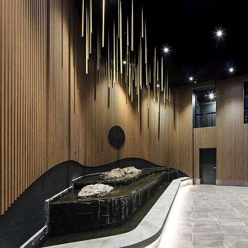 Creating a sanctuary with timber look battens in Wentworth Point NSW