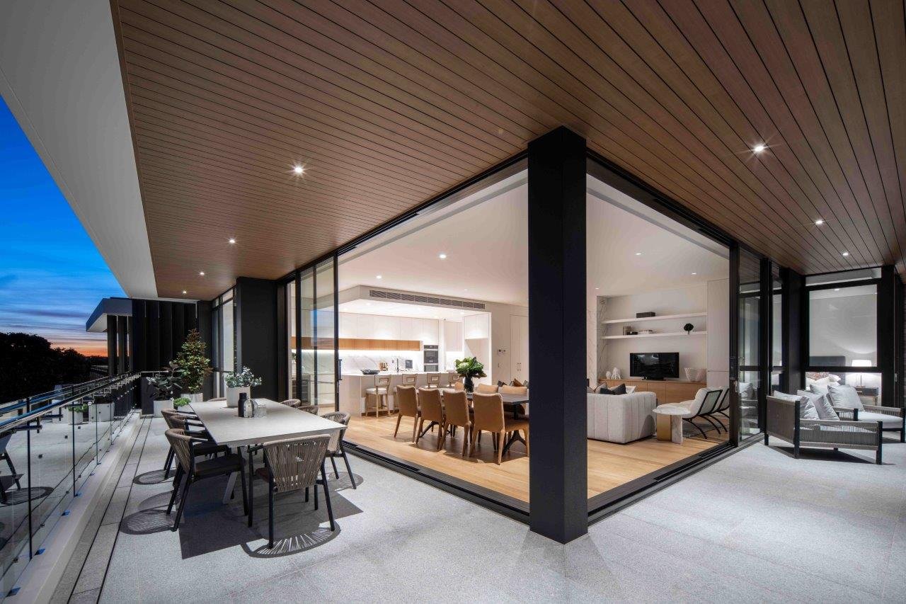  Multi Residential Apartment - NSW  Ever Art Wood® battens - Kabebari 12X100 in Kuri Masame  
