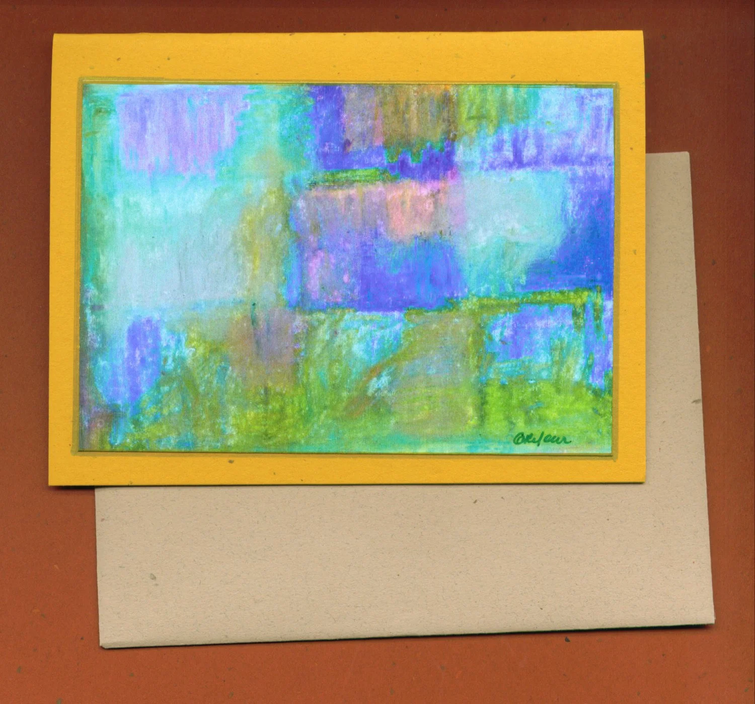 Handmade Stationery Note Cards Greetings — Visual Artists Betty and Rose Refour