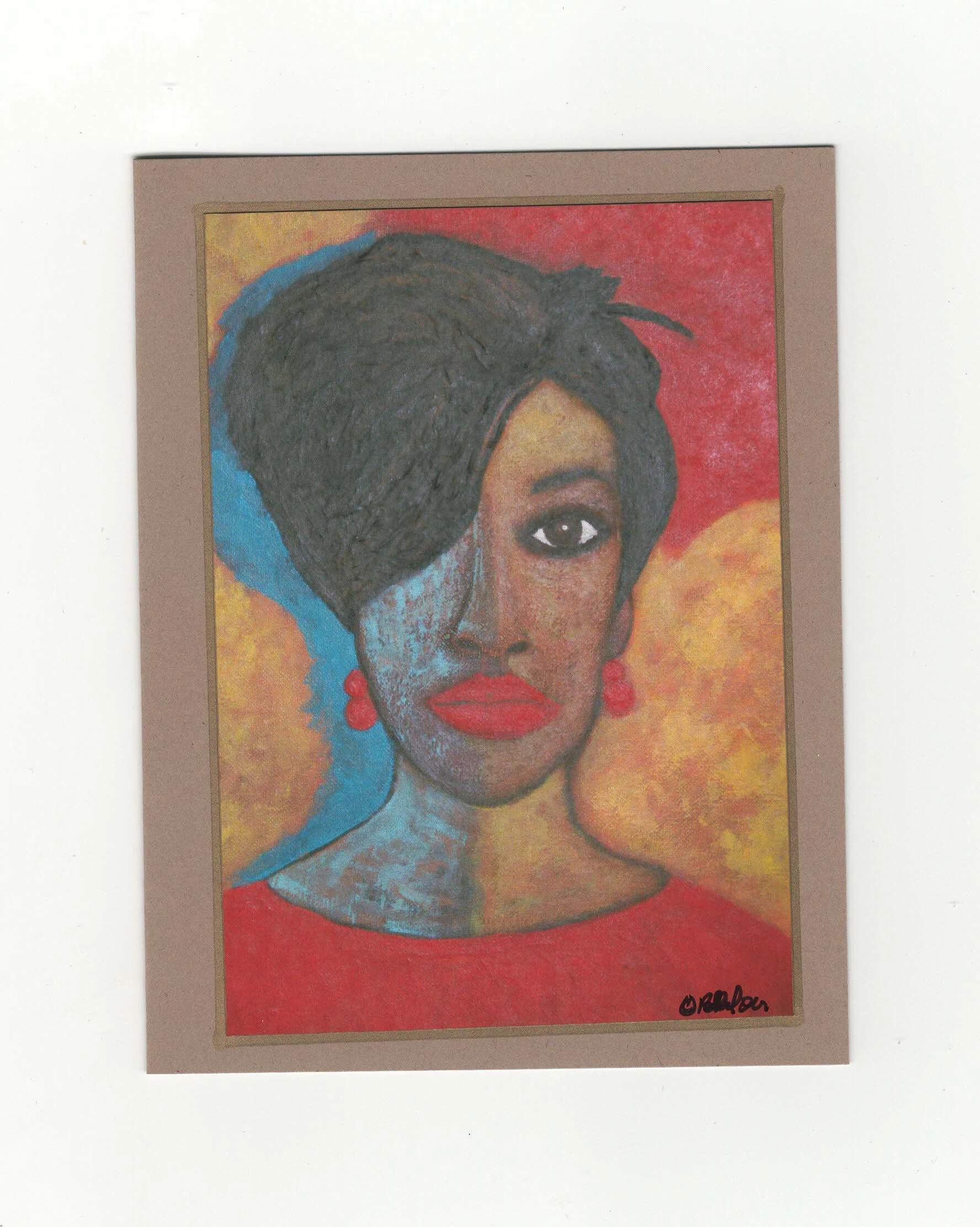 african american art note cards