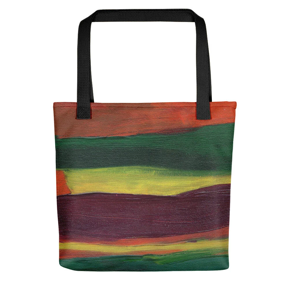 Abstract Art Tote Bag Artist with Autism