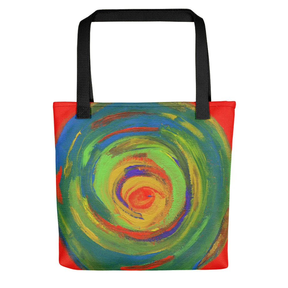 Abstract Art Tote Bag by Betty Refour