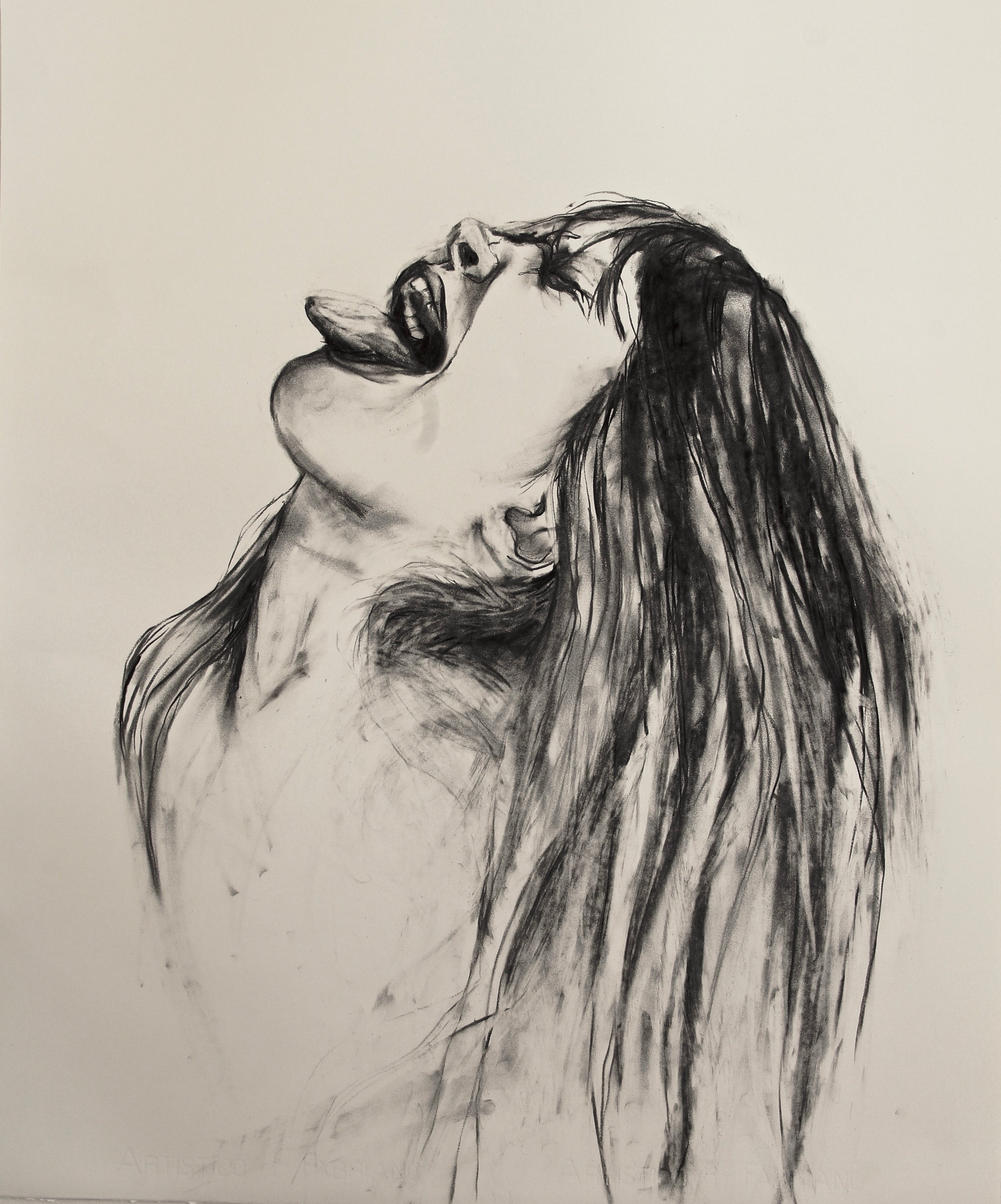 vessel.     charcoal on paper.  2015 
