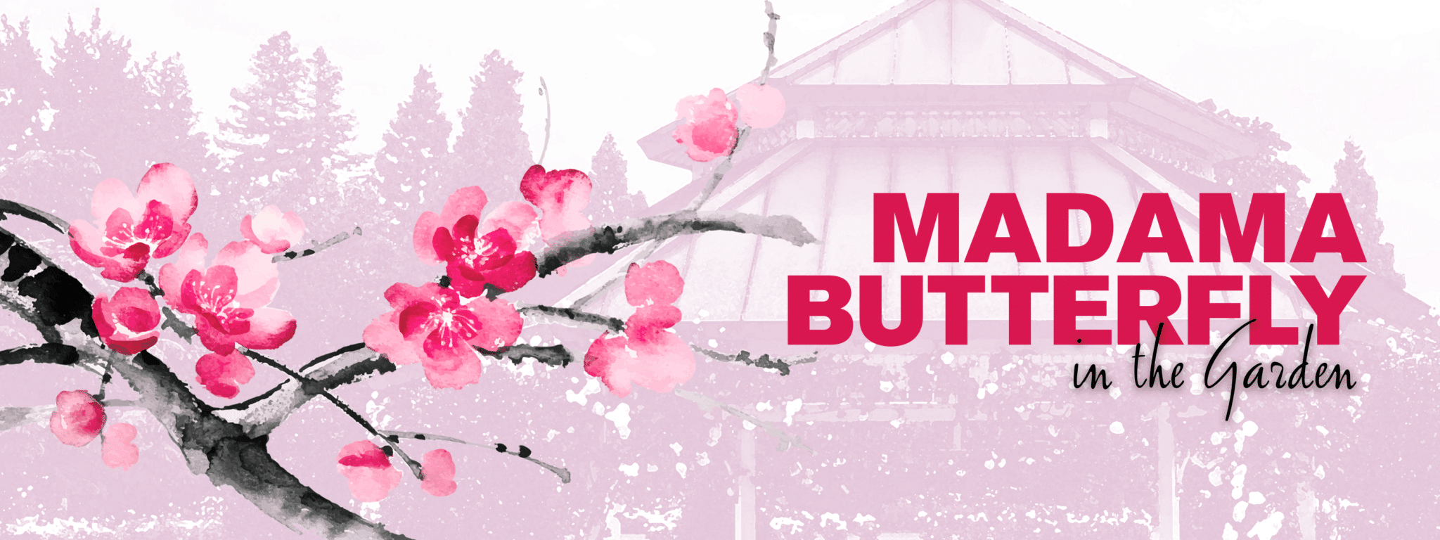 MADAMA BUTTERFLY IN THE GARDEN