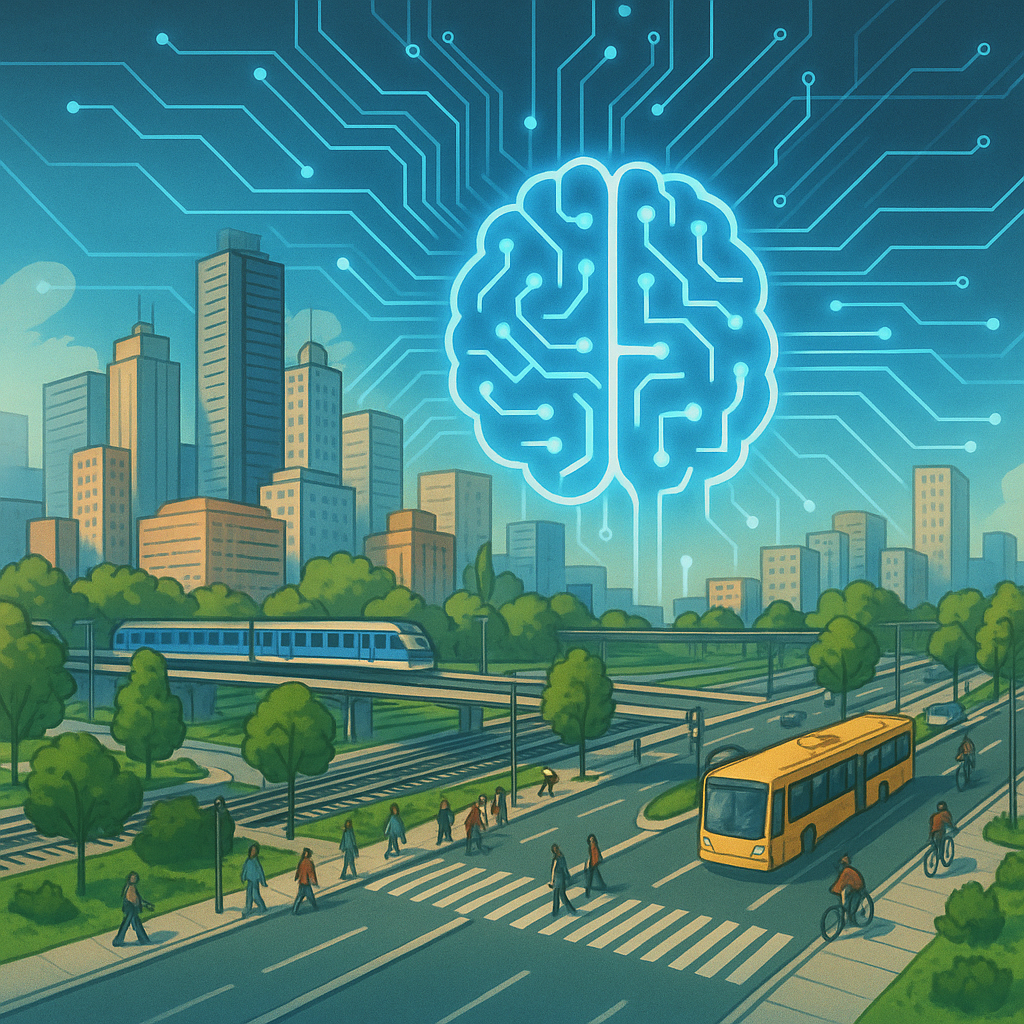 How AI can shape the future of urban and transport planning