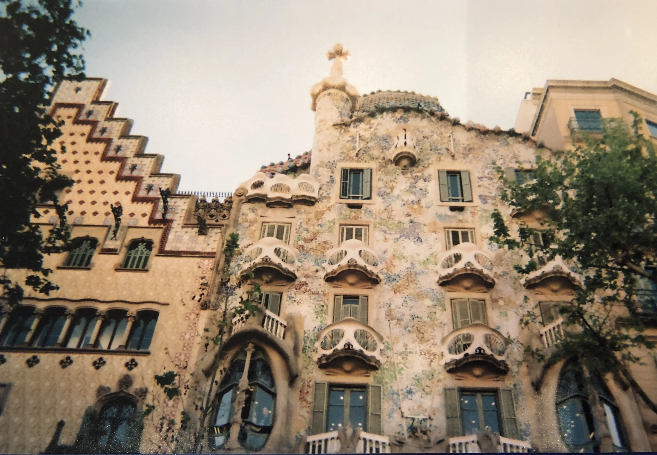 Casa Amatller ~ an example of Barcelona's one of a kind architecture with bright and contrasting colors paired with adventurous design