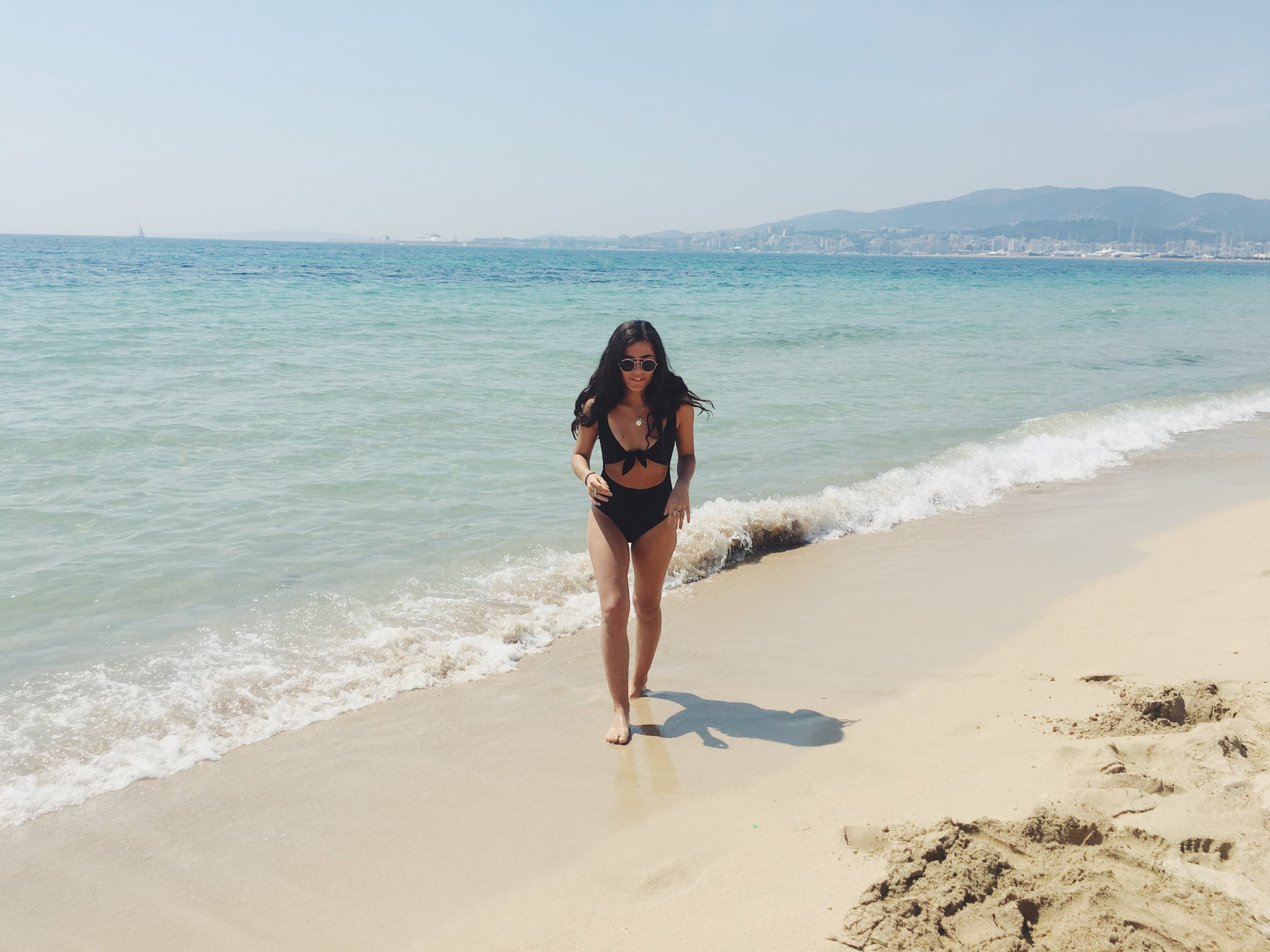 beach of Palma De Mallorca, Spain