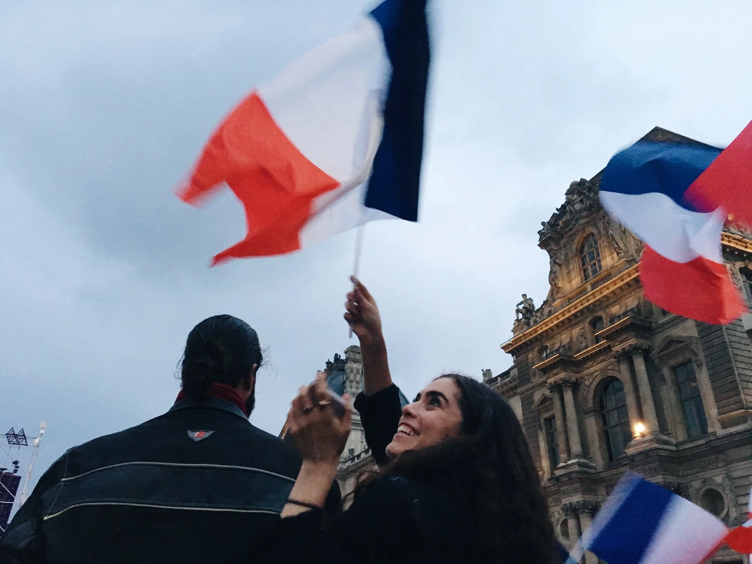 Election Day at the Louvre, my favorite day of the semester