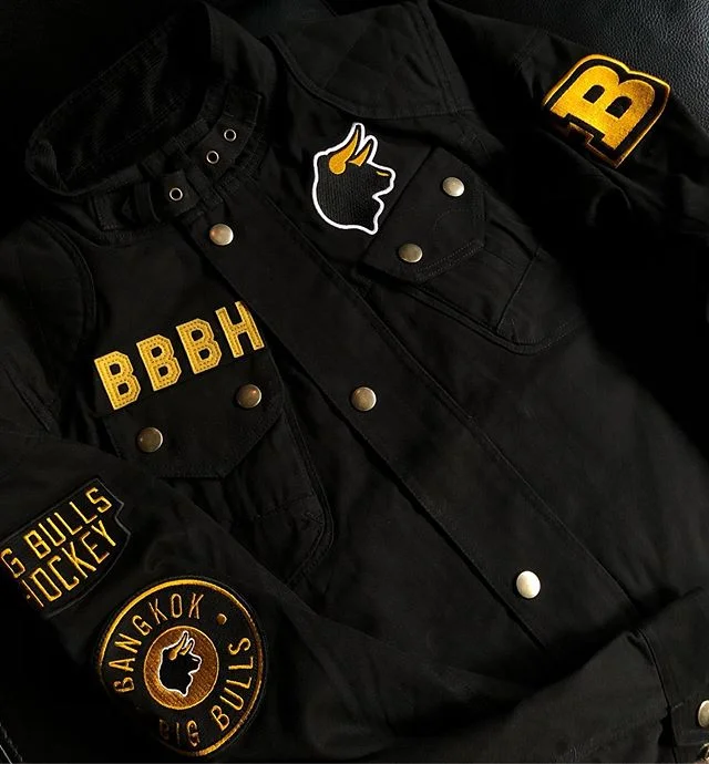Big Bulls POS Jacket 🖤🔥
#bangkokbigbulls #bigbullshockey 
#summerjacket