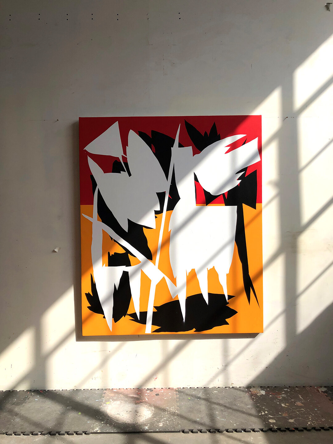 OUTCAST 60" X 72" ACRYLIC ON CANVAS