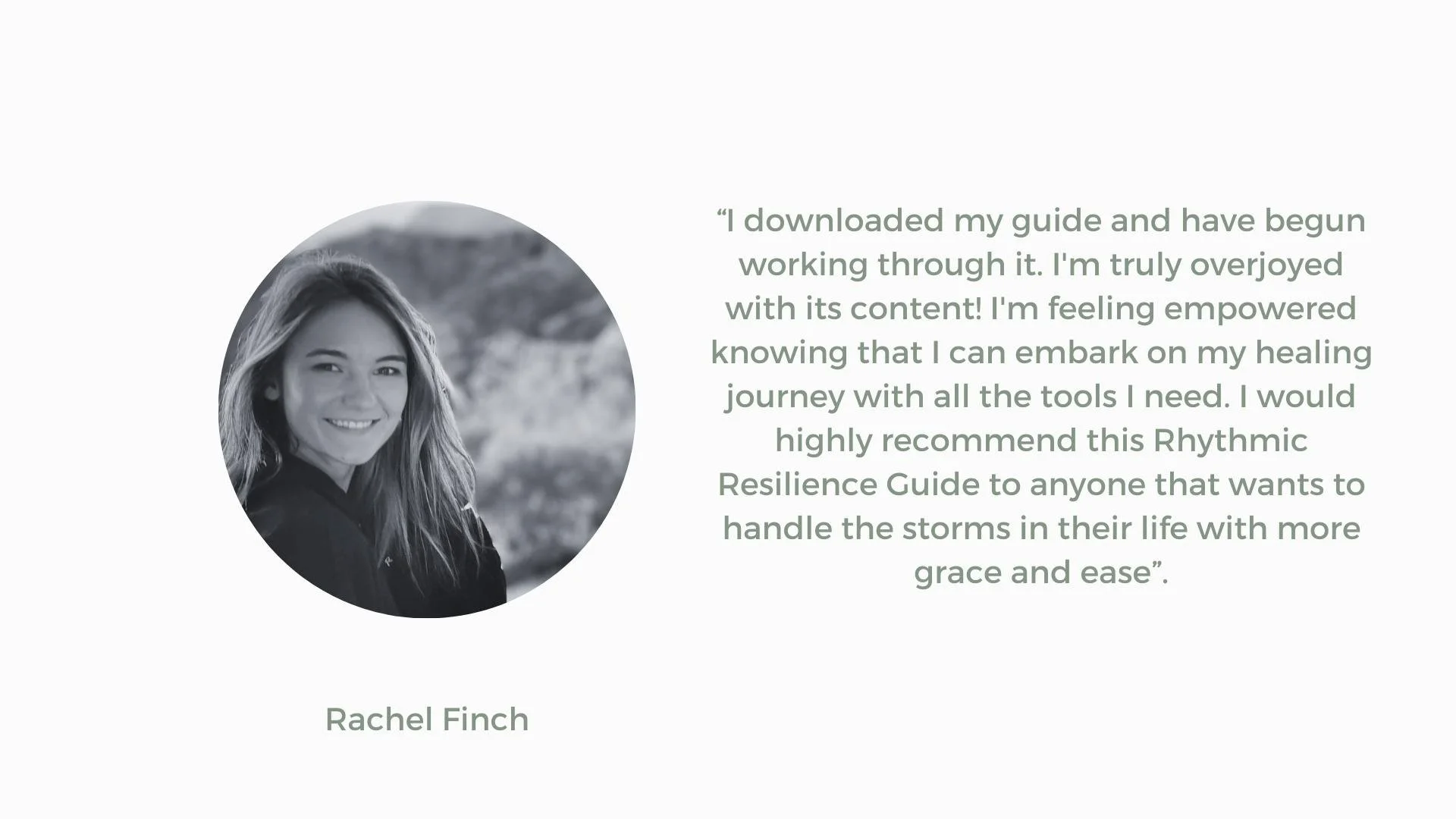 Review of Rachel Kiggan's Rhythmic Resilience Guide