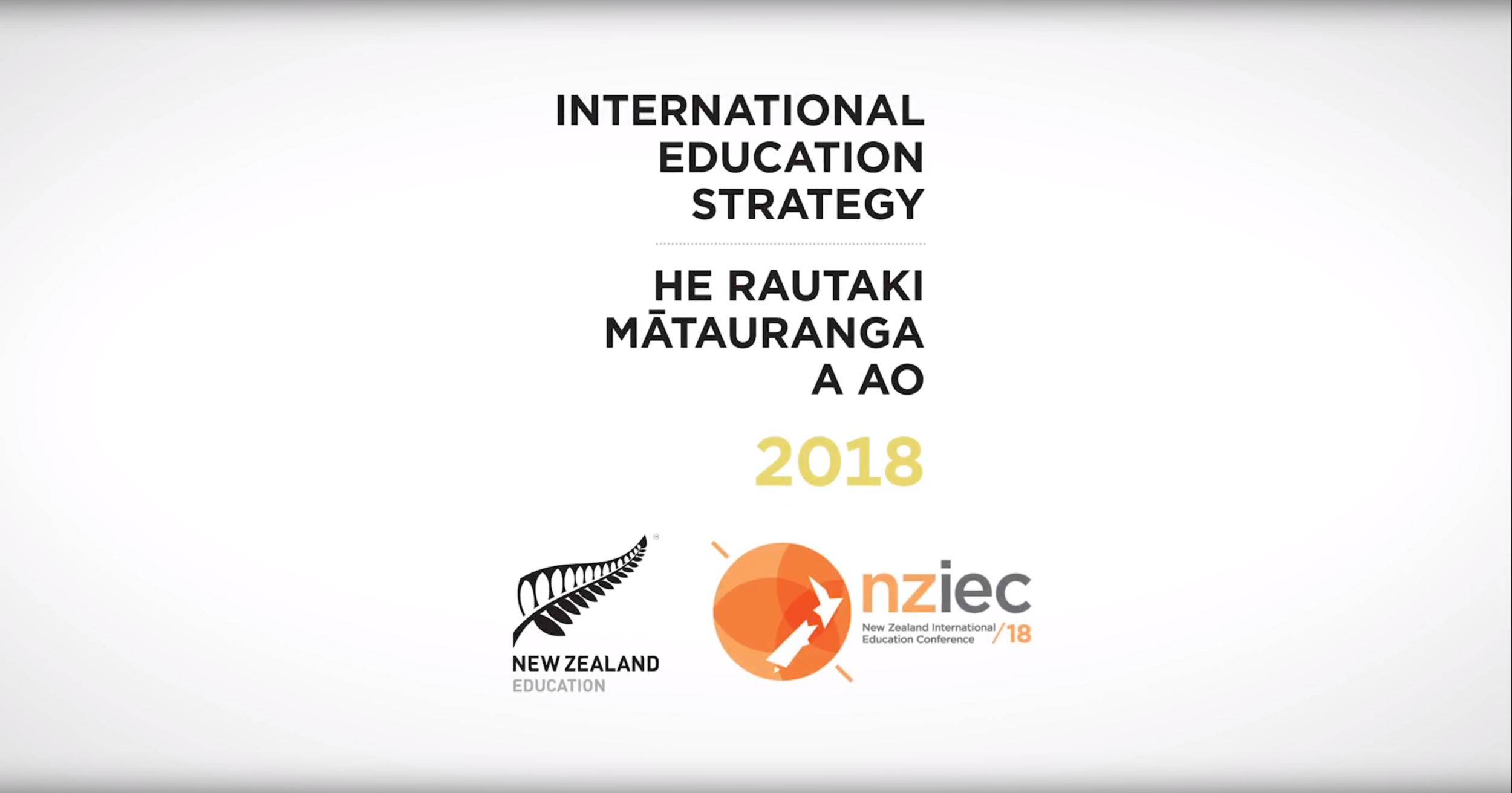 Education NZ  - International Educational Strategy