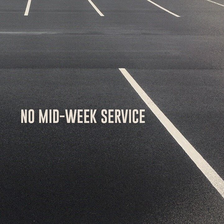 Hold Up! Our parking lot is being re-finished this week so there will be No MDWK services. Next Week We have Guest Speaker JERRY WEINZIERL!