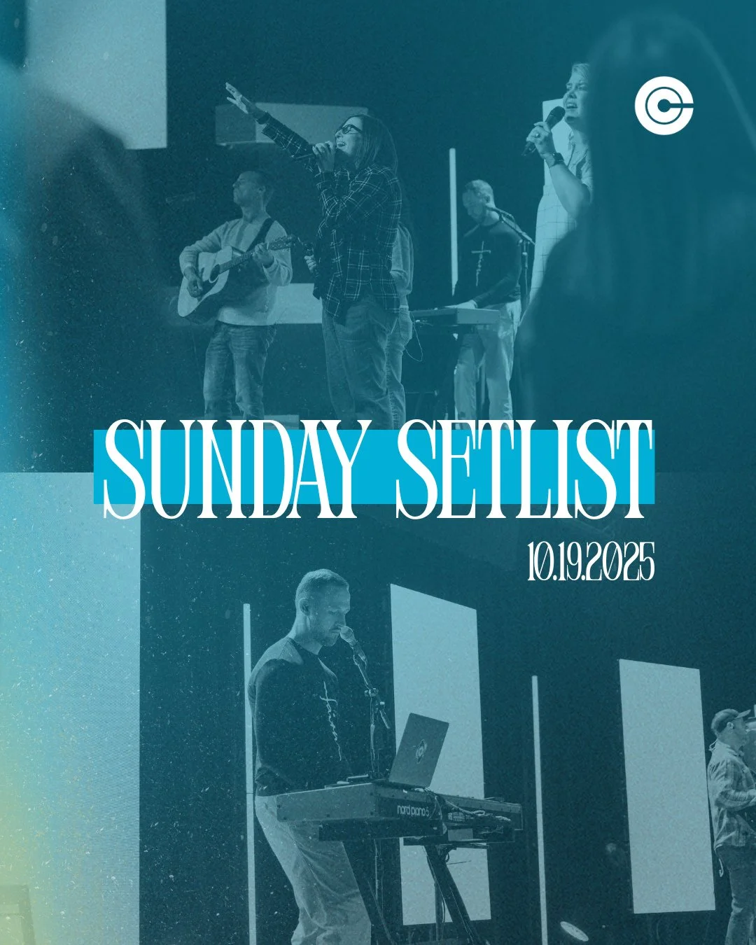 Sunday Setlist! The worship team is praying and preparing for God to move this weekend! We look forward to worshiping with you, we're saving you a seat!