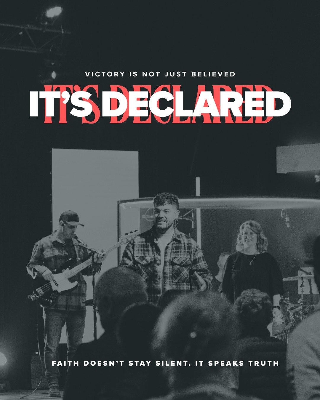 Victory isn&rsquo;t passive; it&rsquo;s proclaimed.
You can&rsquo;t just believe it in your heart; you&rsquo;ve got to speak it with your mouth. 

Today, speak life over your situation.
Speak healing over your body.
Speak restoration over your family
