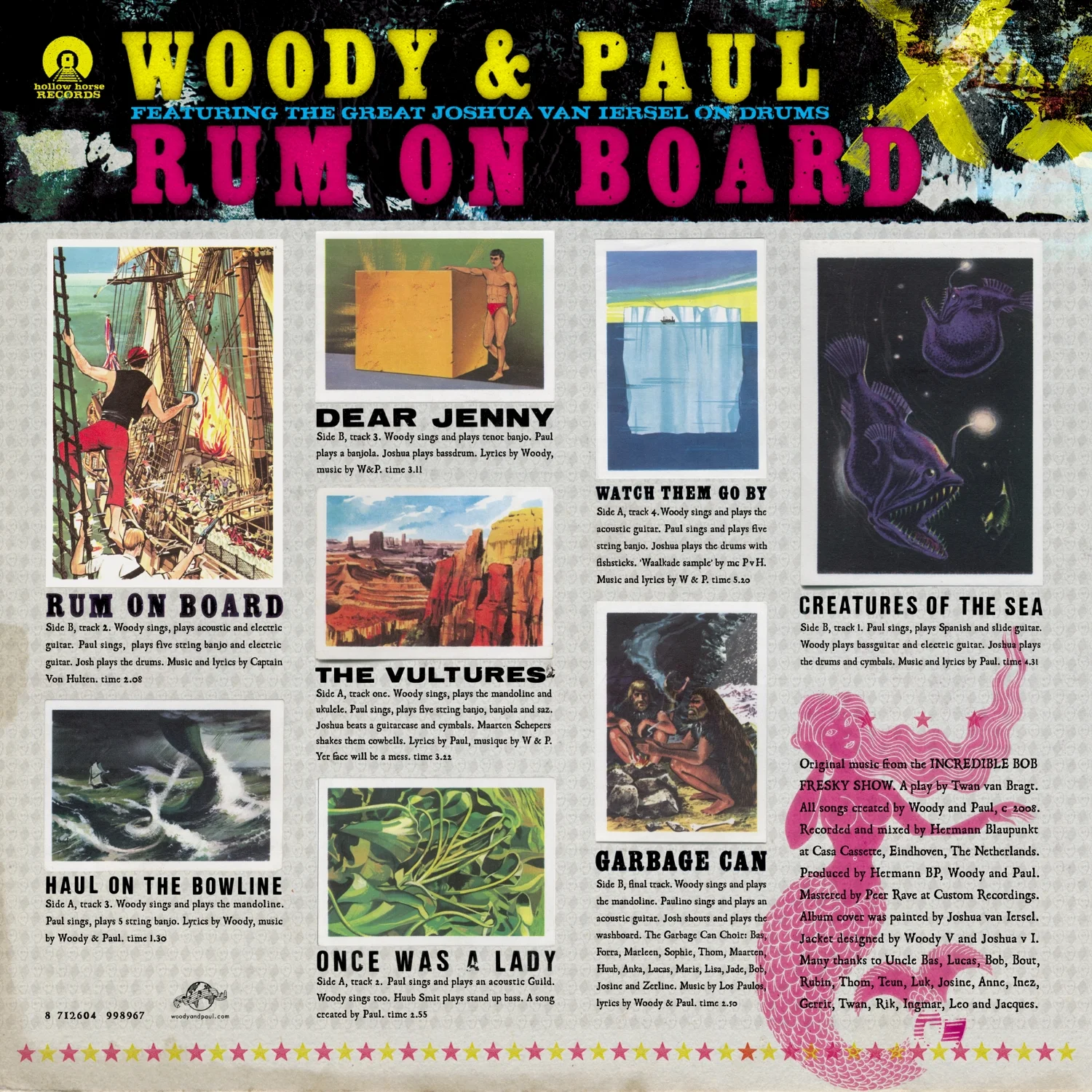 record cover (back)