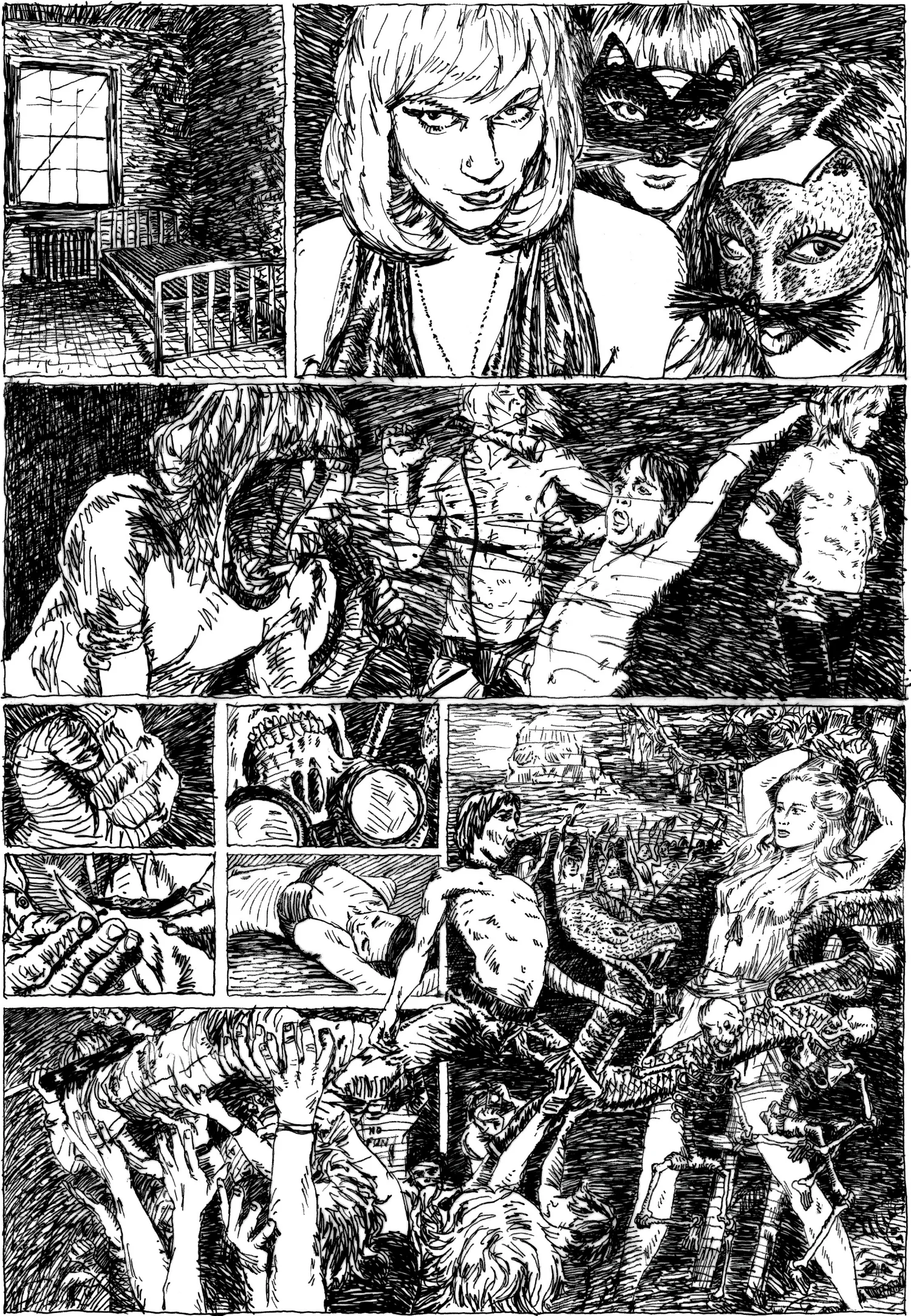 RAW POWER COMIC FOR FREAKZINE