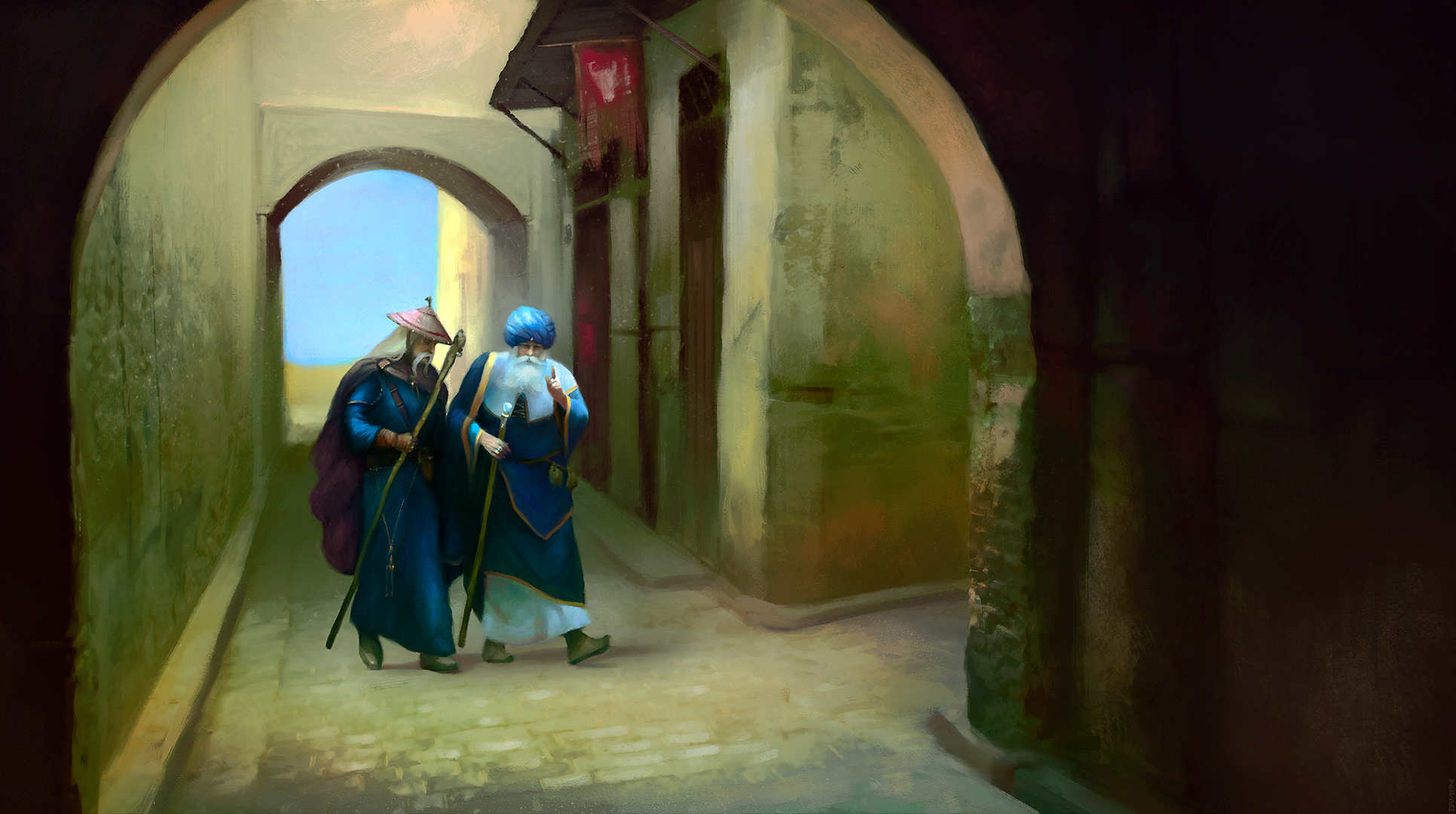 The Blue Wizards