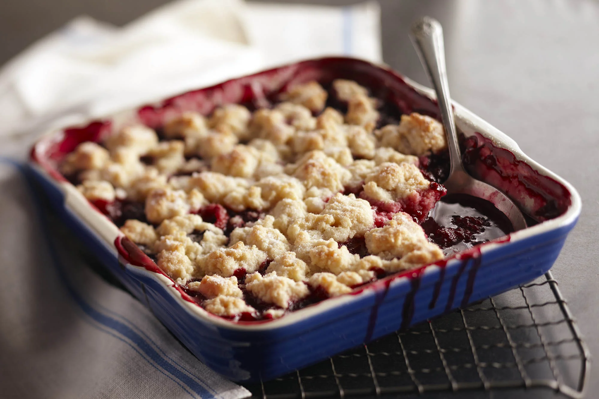 Four Berry Fruit Crisp