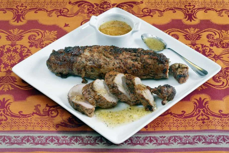 Pork tenderloin gets an assist from dark brown sugar, paprika