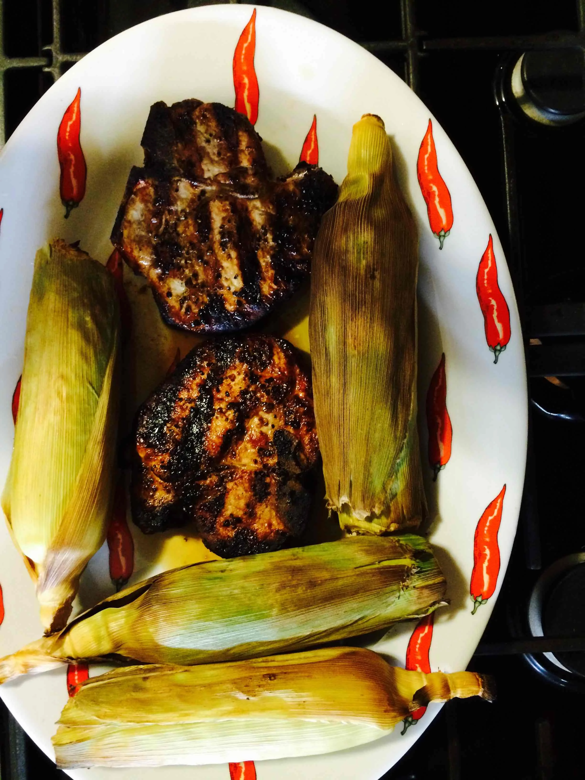 Booker’s Pork Chop Flambé&nbsp;