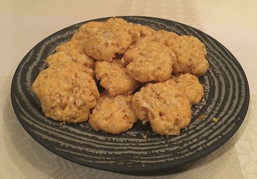 Crispy Cheddar Cheese Straws