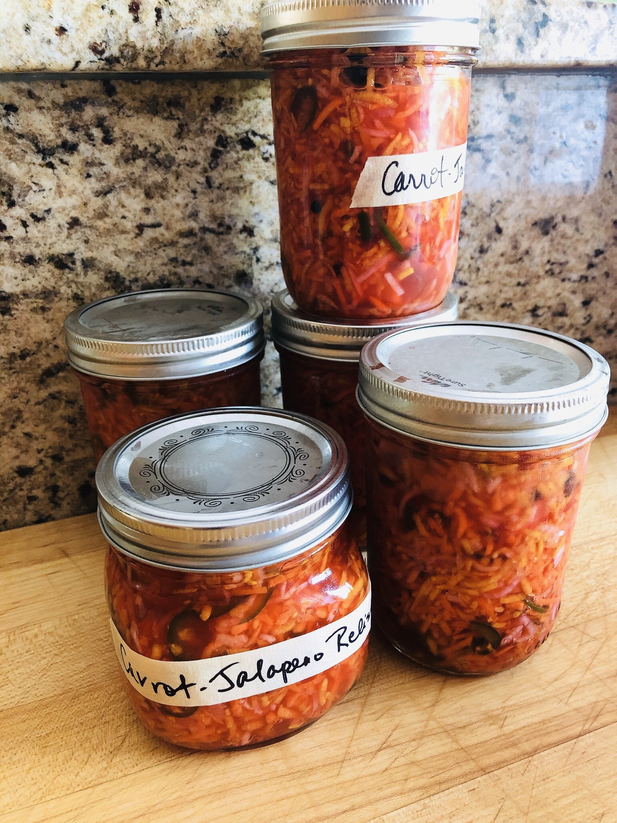Elizabeth’s Carrot-Jalapeño Relish