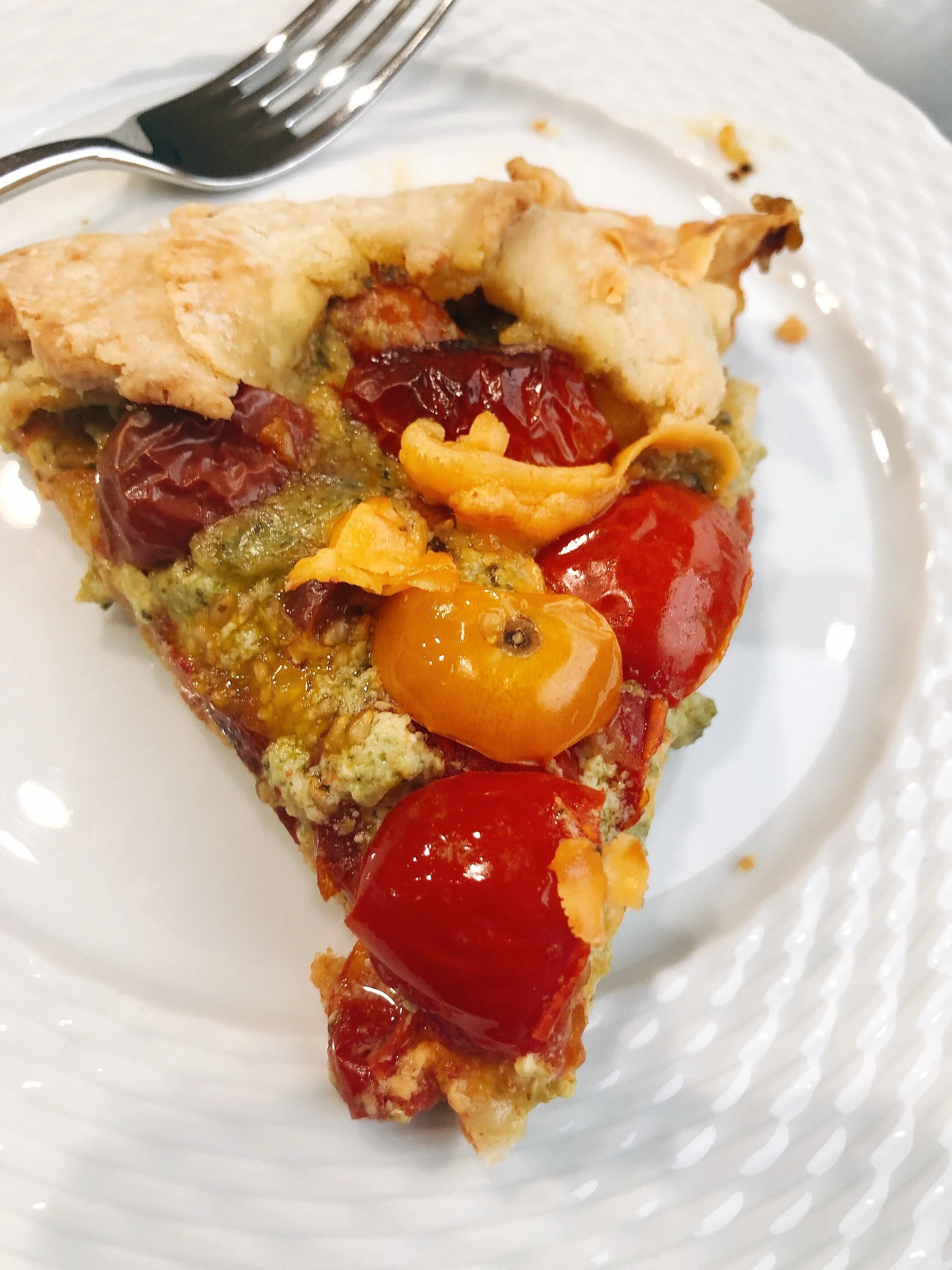 Cherry Tomato Galette 