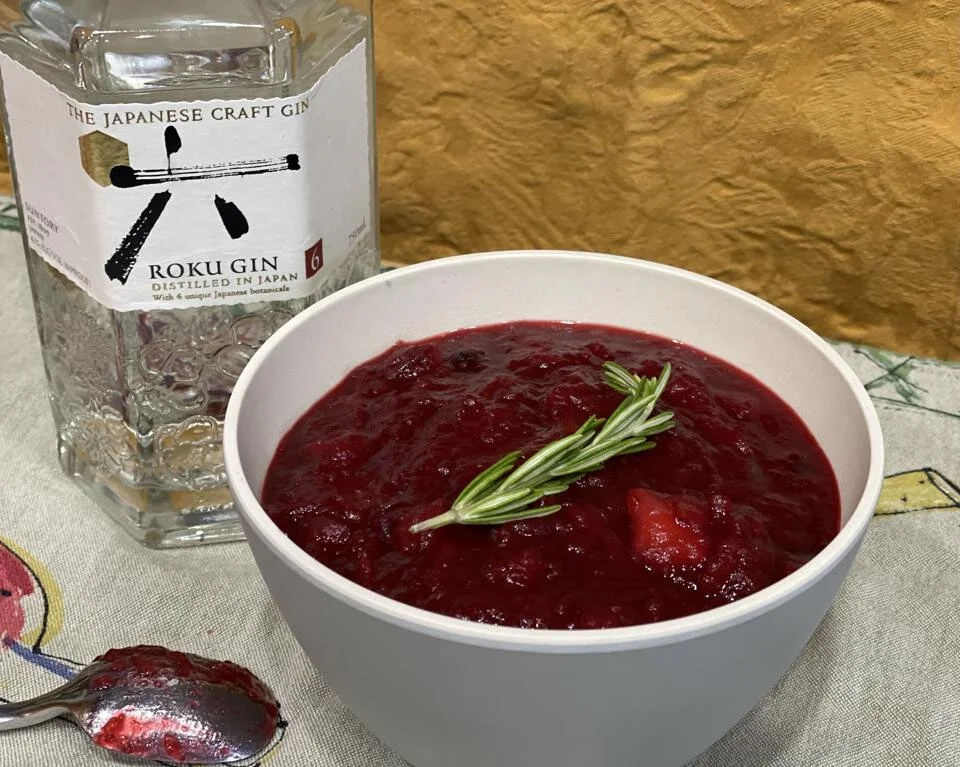 Switch Up Your Christmas Cranberry Sauce with Gin