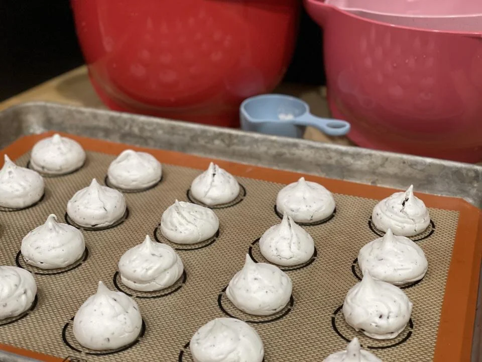 Sweeten Your Day With Rose Levy Beranbaum’s Chocolate Spangled Meringue Kisses