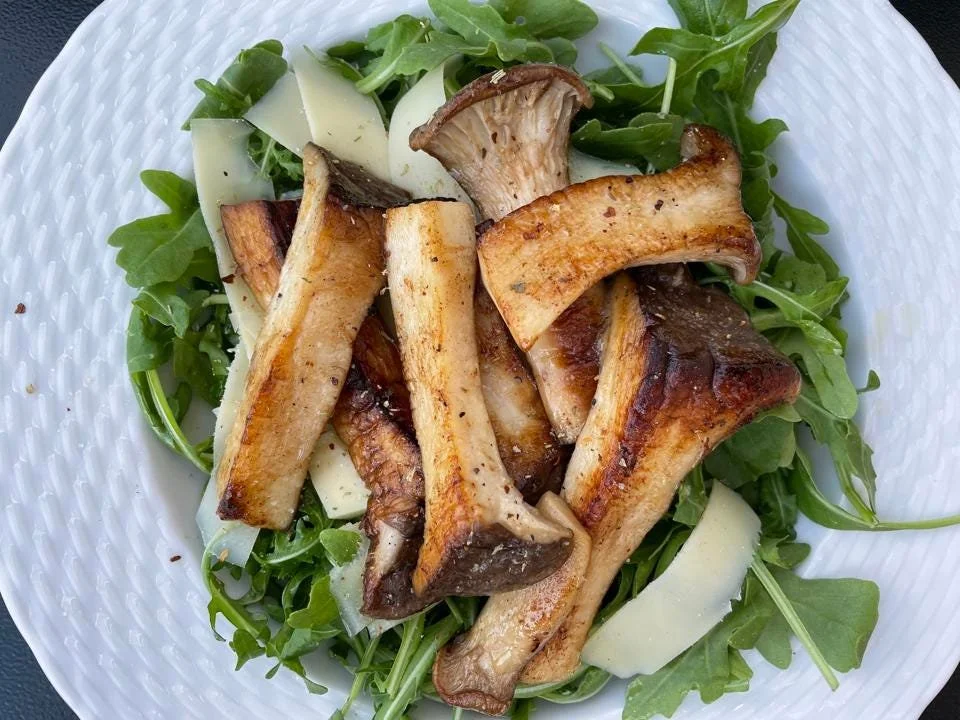 Meaty Mushrooms Turn A Salad Into A Meal