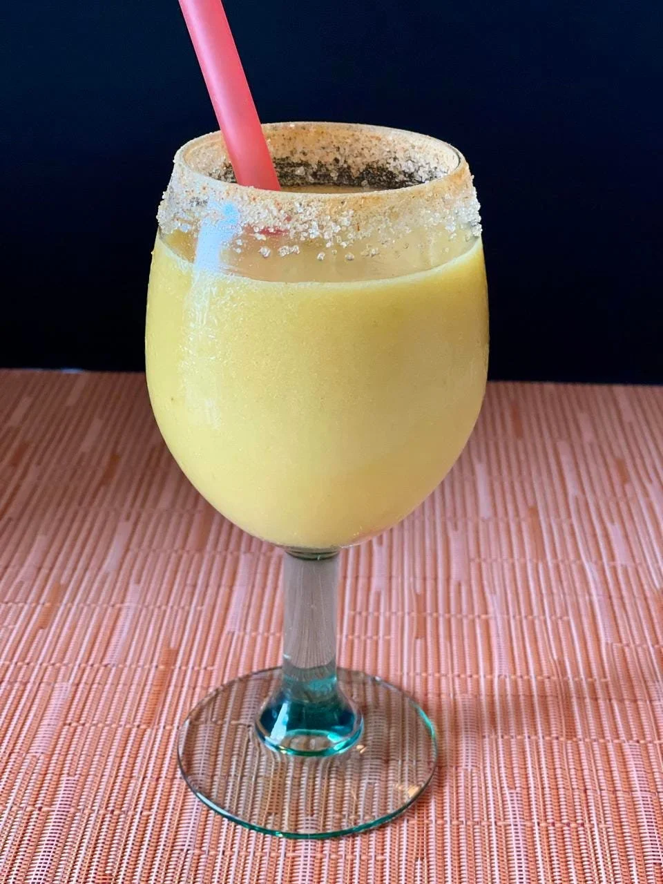 Tropical Boozy Smoothie: Mango Peach Edition