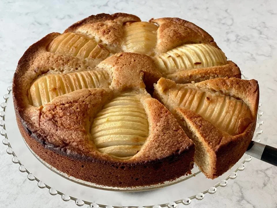 Kick Off The Baking Season With An Almond Pear Spiced-Rum Cake