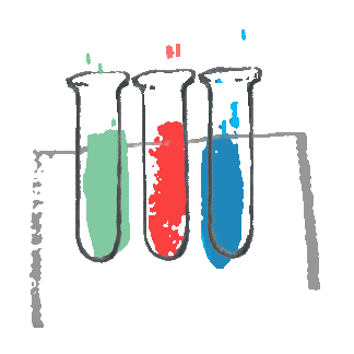 Test tubes animation