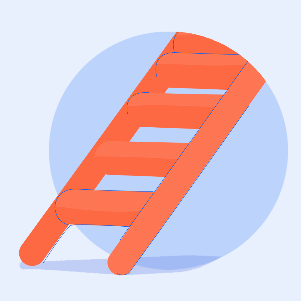 Climbing the ladder image