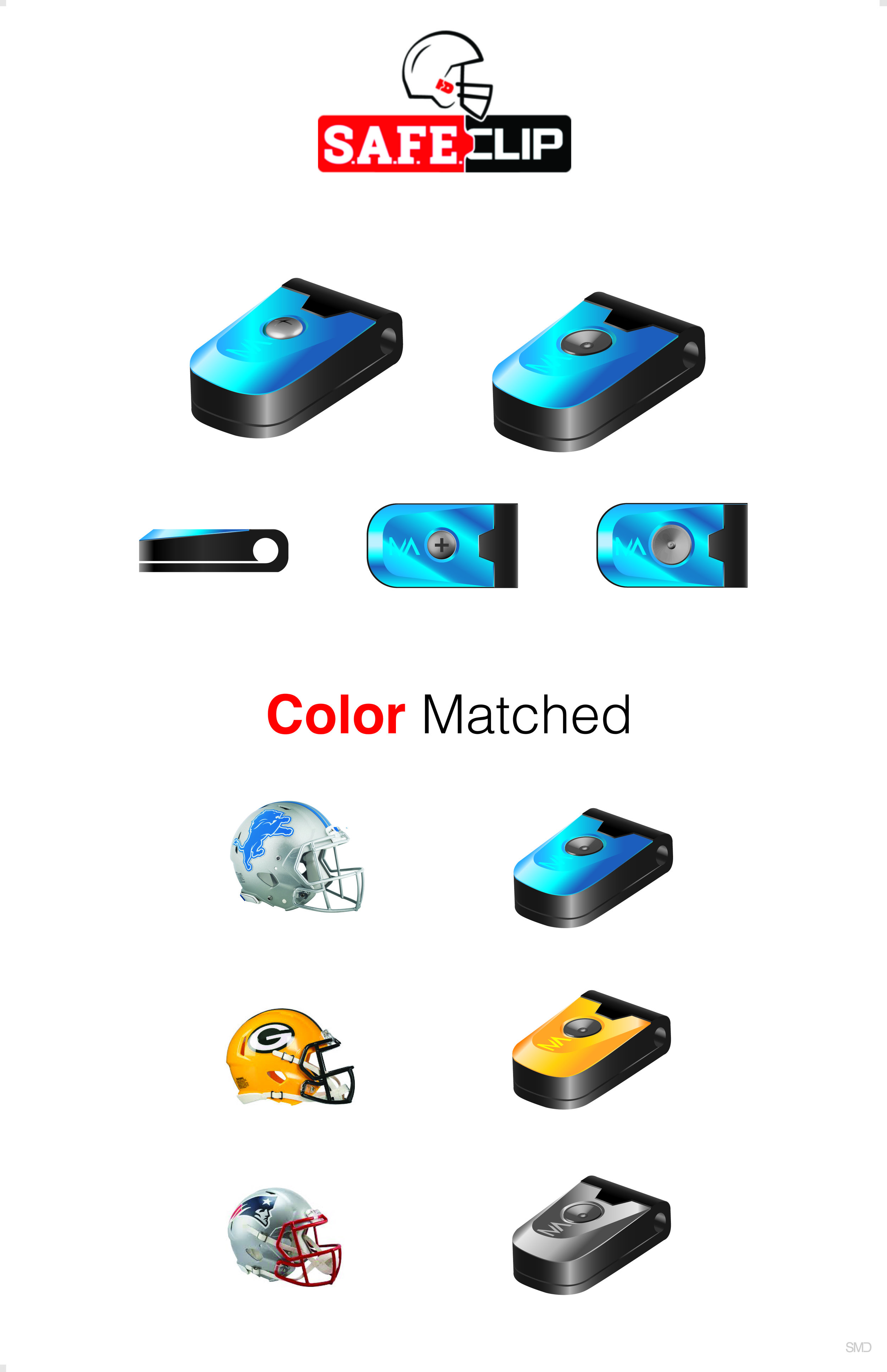 SAFEClip gen 5 concept and renderings sheet