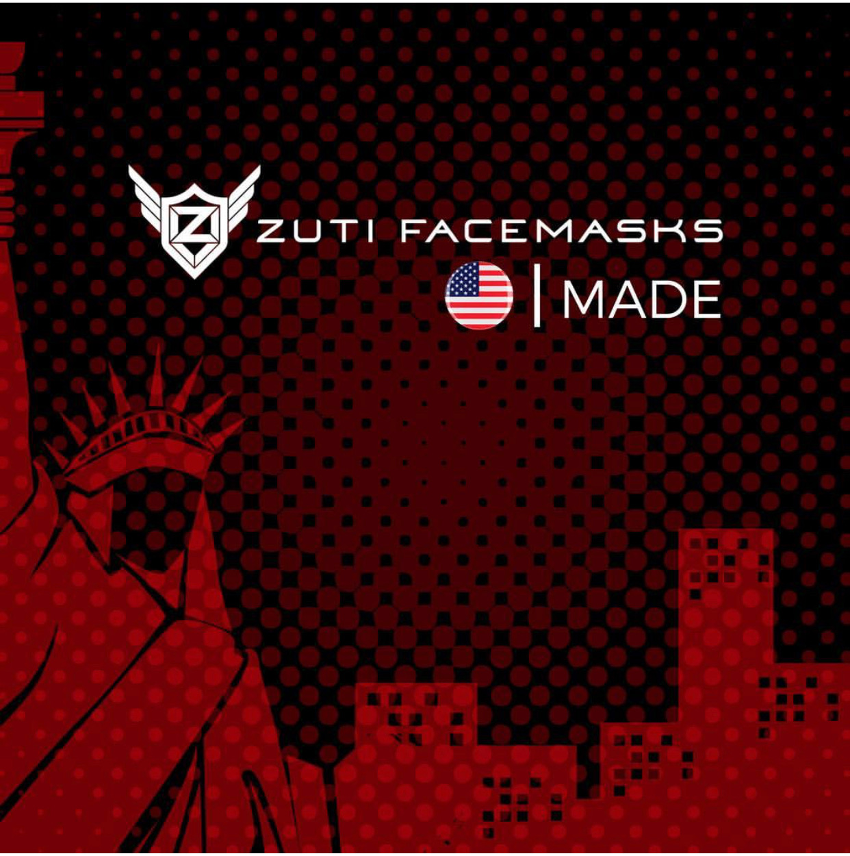 Zuti Facemasks are proudly made in Detroit, MI
